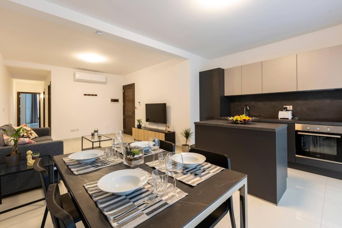 Beautiful Modern Central 2Br Apt Ta Xbiex 외부 사진